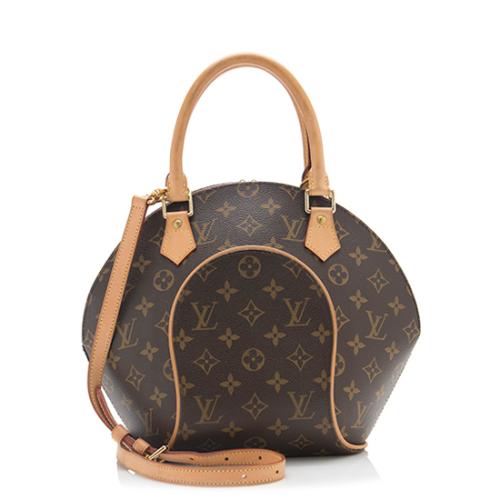 Louis Vuitton Monogram Canvas Ellipse PM Satchel with Shoulder Strap