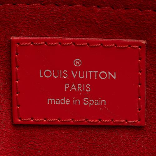 Louis Vuitton Monogram Canvas Epi Leather Saint Michel Shoulder Bag