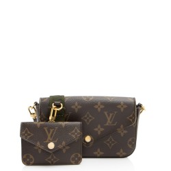 Louis Vuitton Monogram Canvas Felicie Strap & Go Crossbody