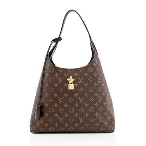 Louis Vuitton Monogram Canvas Flower Hobo