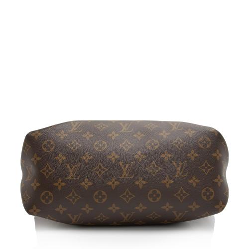 Louis Vuitton Monogram Canvas Flower MM Zip Tote