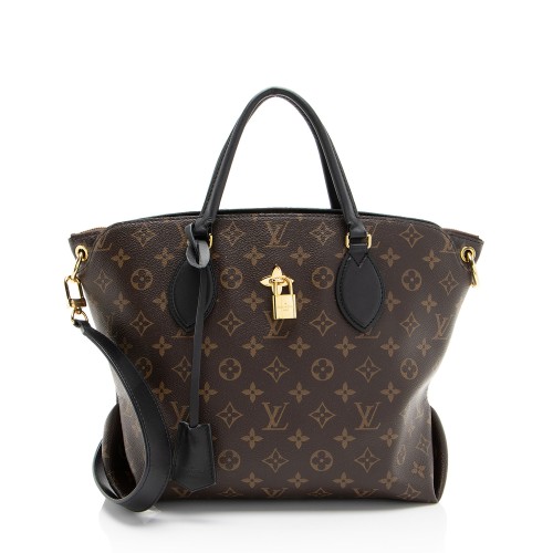 Louis Vuitton Monogram Canvas Flower MM Zip Tote