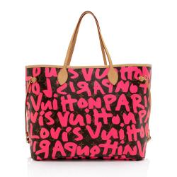 Louis Vuitton Limited Edition Monogram Graffiti Neverfull GM Tote