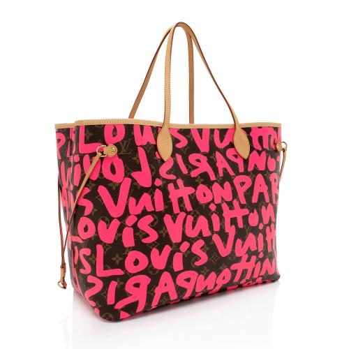 Louis Vuitton Limited Edition Monogram Graffiti Neverfull GM Tote