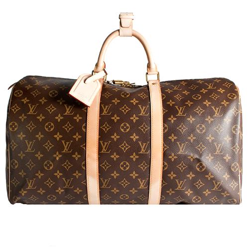 Louis Vuitton Monogram Canvas Keepall 50 Duffle