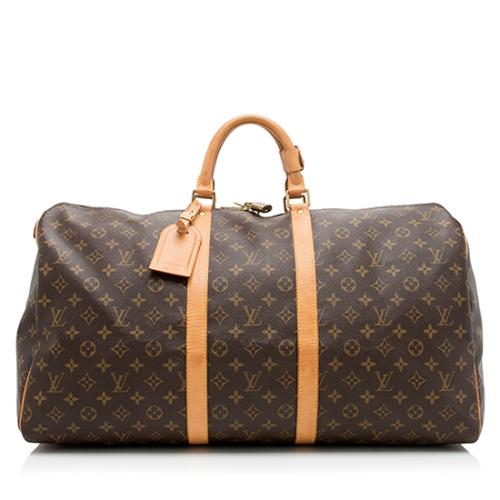 Louis Vuitton Monogram Canvas Keepall 55 Duffle