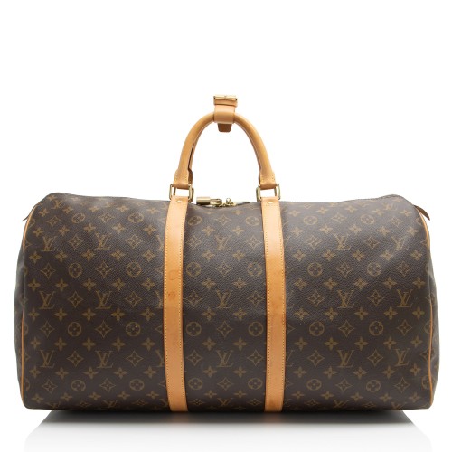 Louis Vuitton Monogram Canvas Keepall 55 Duffle