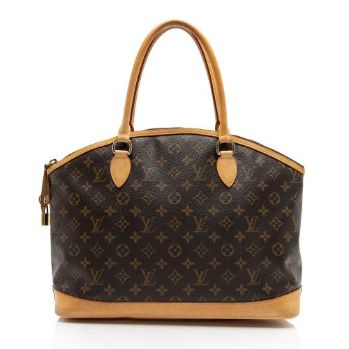 Louis Vuitton Monogram Canvas Lockit Horizontal Tote