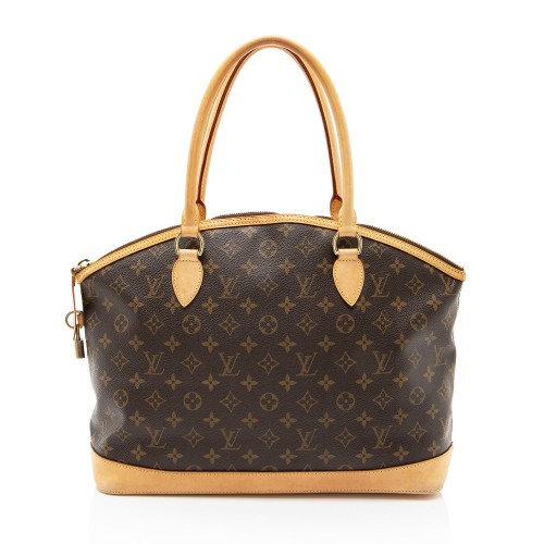 Louis Vuitton Monogram Canvas Lockit Horizontal Tote