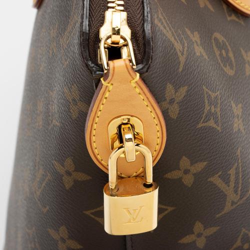 Louis Vuitton Monogram Canvas Lockit MM Satchel