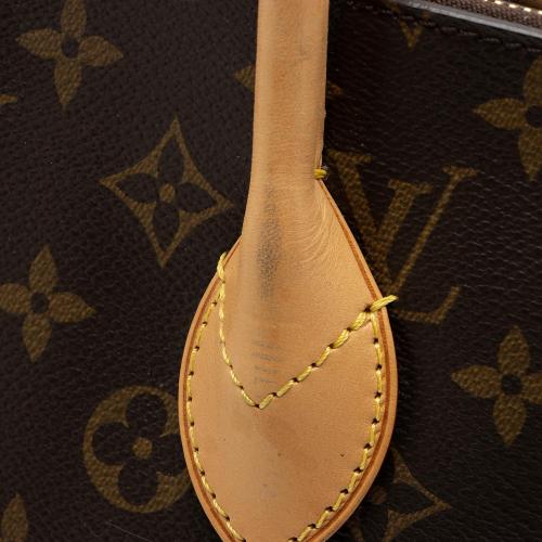 Louis Vuitton Monogram Canvas Lockit MM Satchel