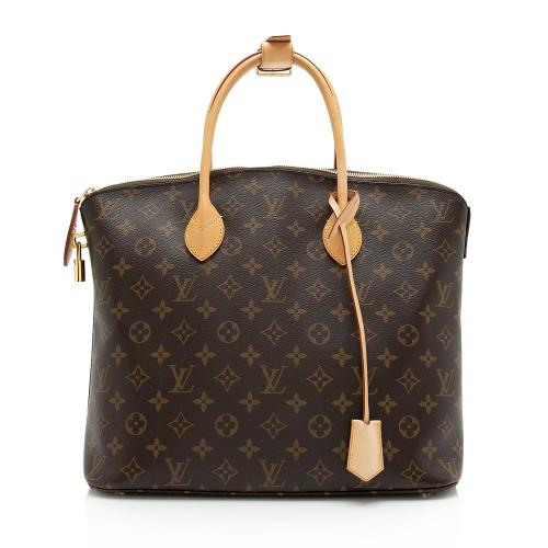 Louis Vuitton Monogram Canvas Lockit MM Satchel