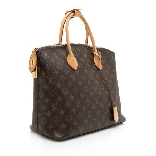 Louis Vuitton Monogram Canvas Lockit MM Satchel