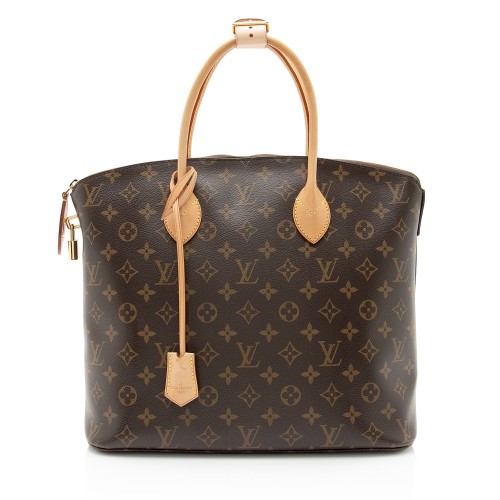 Louis Vuitton Monogram Canvas Lockit MM Satchel