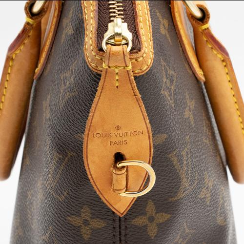 Louis Vuitton Monogram Canvas Lockit Satchel