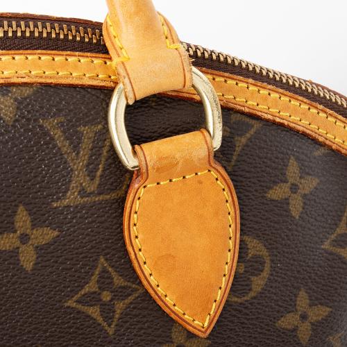 Louis Vuitton Monogram Canvas Lockit Satchel