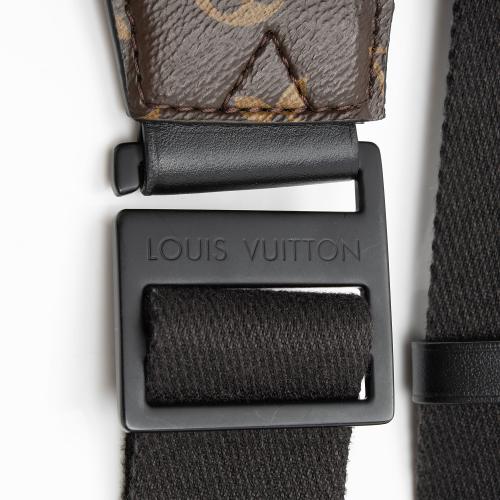 Louis Vuitton Monogram Canvas Macassar S Lock Sling Bag