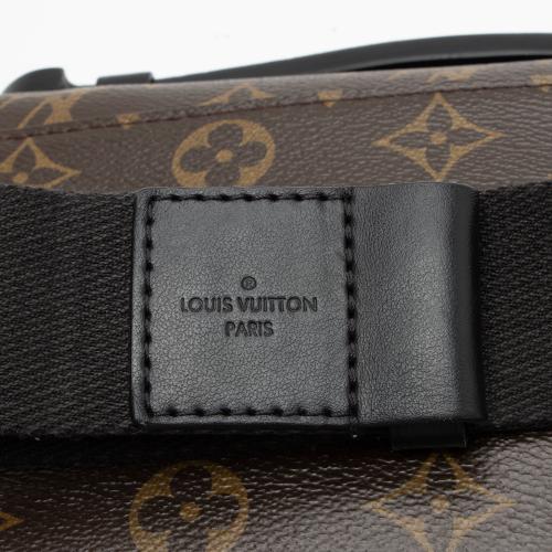 Louis Vuitton Monogram Canvas Macassar S Lock Sling Bag