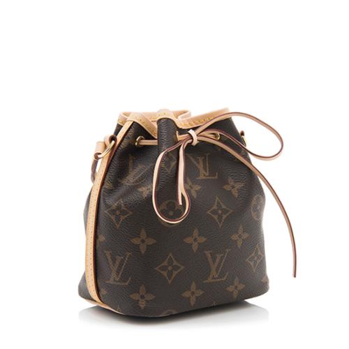 Louis Vuitton Monogram Canvas Nano Noe Shoulder Bag