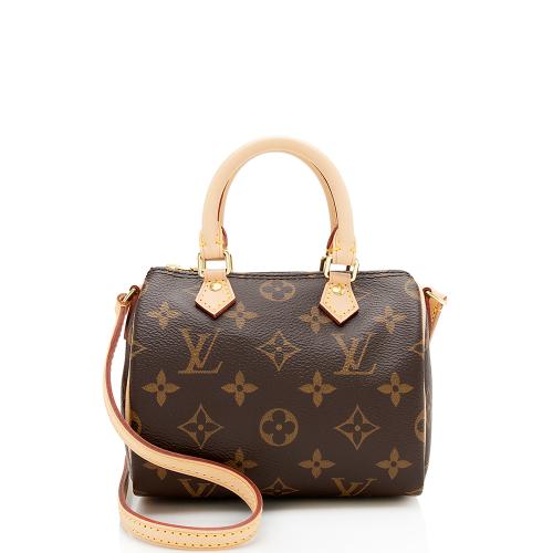 Louis Vuitton Monogram Canvas Nano Speedy Satchel