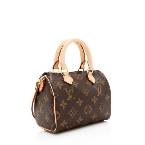 Louis Vuitton Monogram Canvas Nano Speedy Satchel