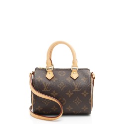 Louis Vuitton Monogram Canvas Nano Speedy Satchel