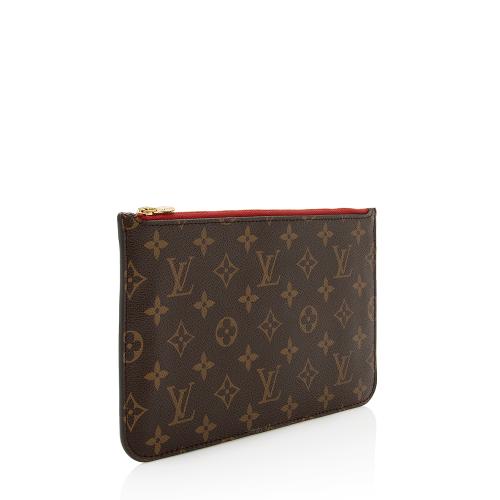 Louis Vuitton Monogram Canvas Neverfull MM Pochette