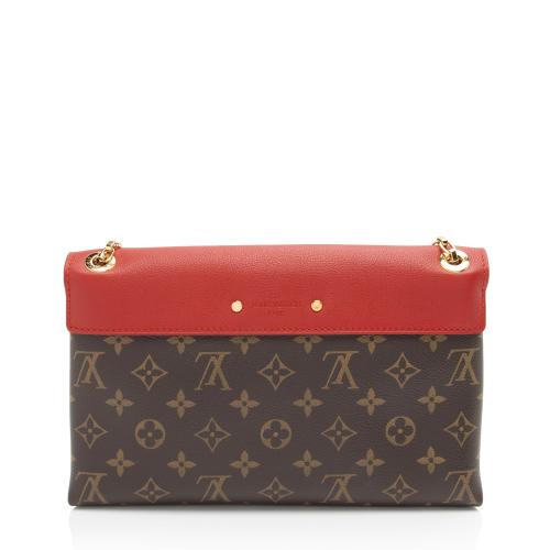 Louis Vuitton Monogram Canvas Pallas Chain Shoulder Bag