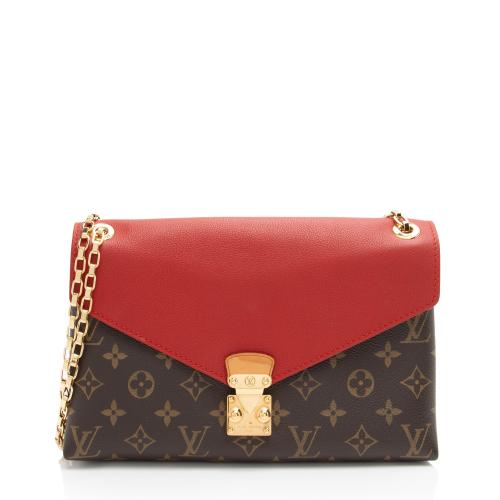 Louis Vuitton Monogram Canvas Pallas Chain Shoulder Bag