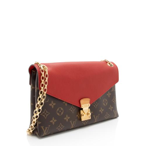 Louis Vuitton Monogram Canvas Pallas Chain Shoulder Bag