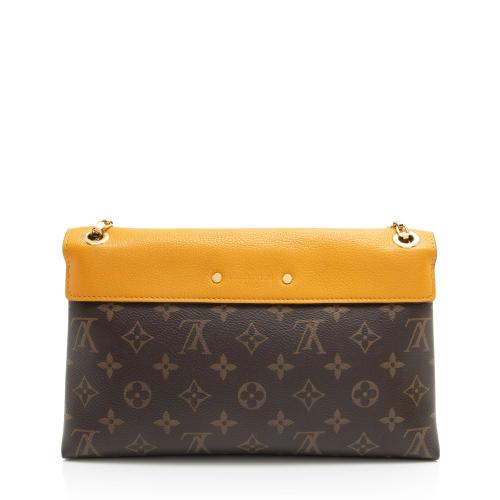 Louis Vuitton Monogram Canvas Pallas Chain Shoulder Bag