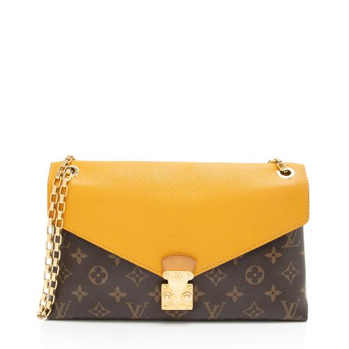 Louis Vuitton Monogram Canvas Pallas Chain Shoulder Bag Louis Vuitton Handbags Bag Borrow or Steal