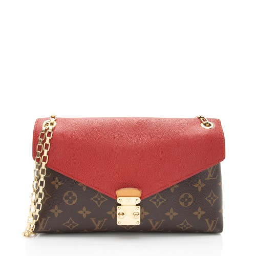 Louis Vuitton Monogram Canvas Pallas Chain Shoulder Bag