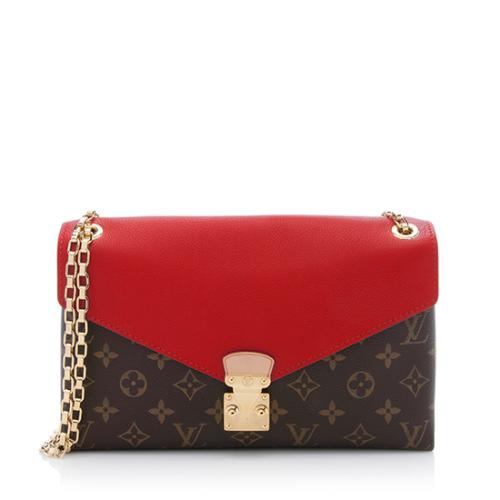 Louis Vuitton Monogram Canvas Pallas Chain Shoulder Bag