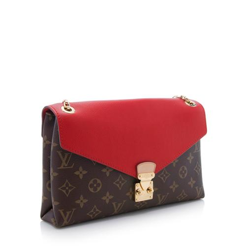 Louis Vuitton Monogram Canvas Pallas Chain Shoulder Bag