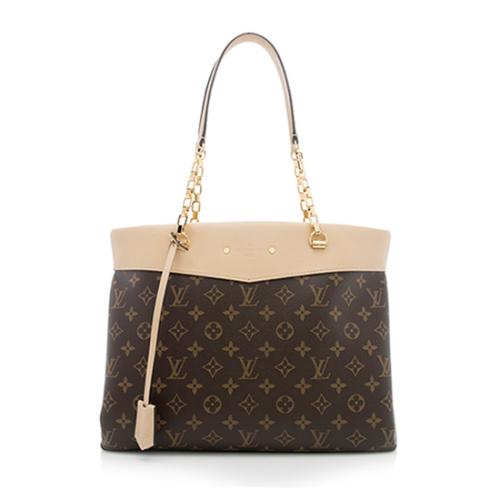 Louis Vuitton Monogram Canvas Pallas Shopper Tote