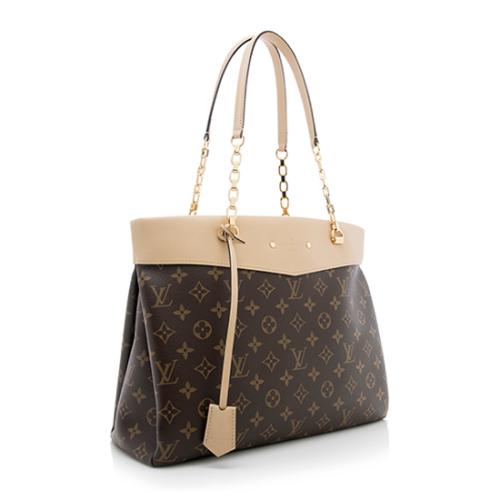 Louis Vuitton Monogram Canvas Pallas Shopper Tote