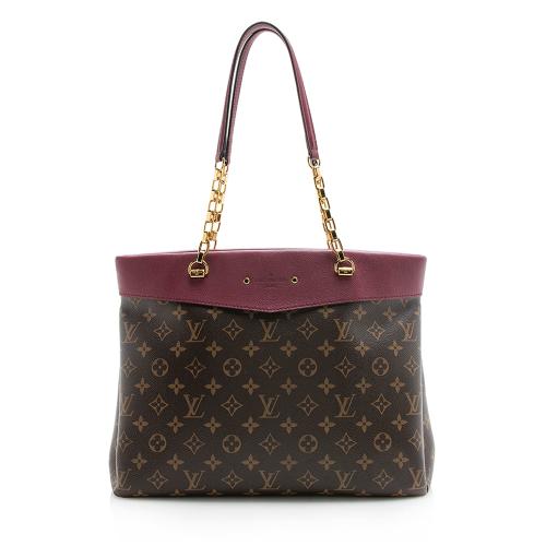 Louis Vuitton Monogram Canvas Pallas Shopper Tote