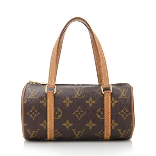 Louis Vuitton Monogram Canvas Papillon 19 Satchel 