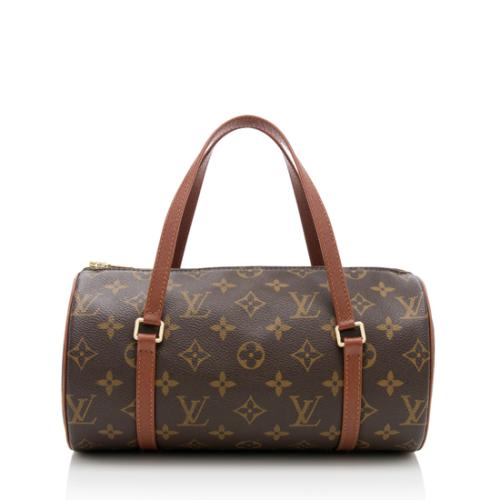 Louis Vuitton Monogram Canvas Papillon 26 Satchel 