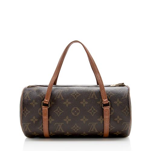 Louis Vuitton Monogram Canvas Papillon 26 Satchel