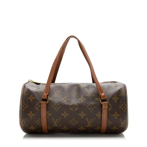 Louis Vuitton Vintage Monogram Canvas Papillon 26 Satchel