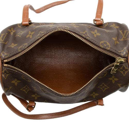 Louis Vuitton Vintage Monogram Canvas Papillon 26 Satchel