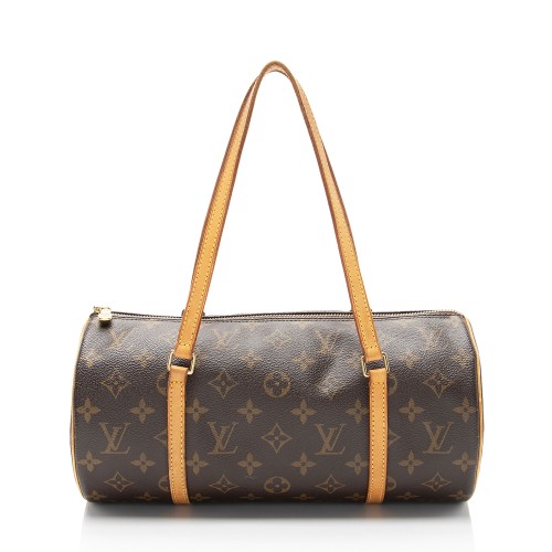 Louis Vuitton Monogram Canvas Papillon 30 Satchel