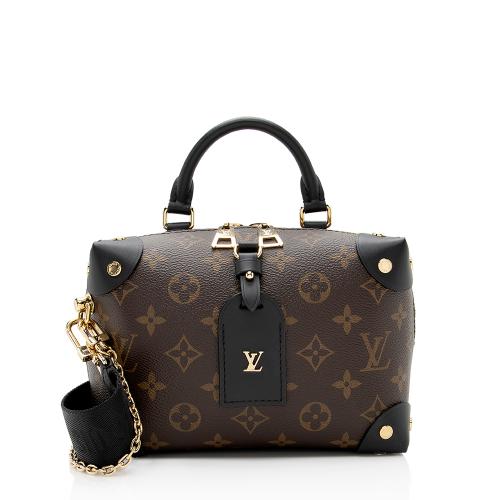 Louis Vuitton Monogram Canvas Petite Malle Souple Satchel