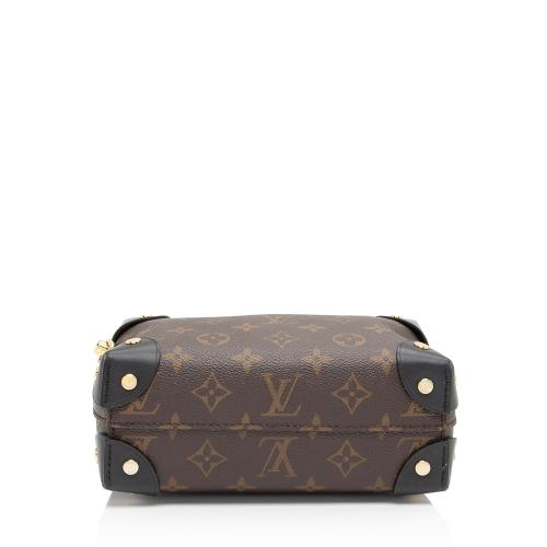 Louis Vuitton Monogram Canvas Petite Malle Souple Satchel