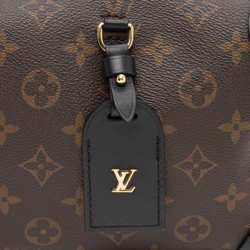 Louis Vuitton Monogram Canvas Petite Malle Souple Satchel