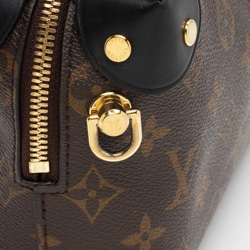 Louis Vuitton Monogram Canvas Petite Malle Souple Satchel