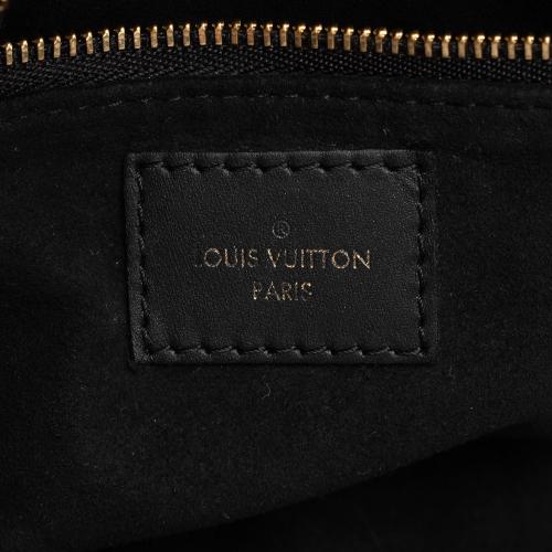 Louis Vuitton Monogram Canvas Petite Malle Souple Satchel