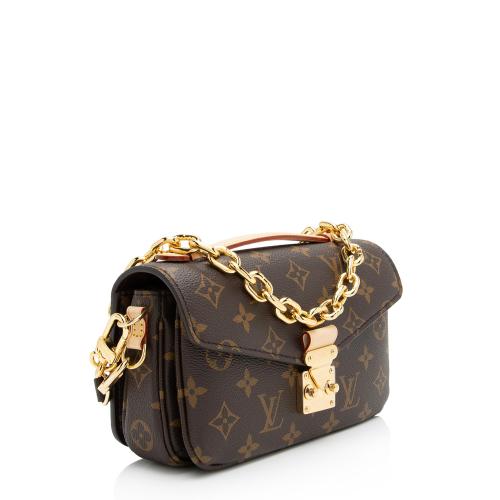 Louis Vuitton Monogram Canvas Pochette Metis East West Shoulder Bag